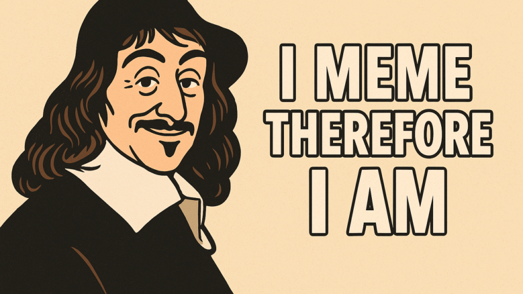 I Think Therefore I Am Meme: Philosophy's Viral Joke