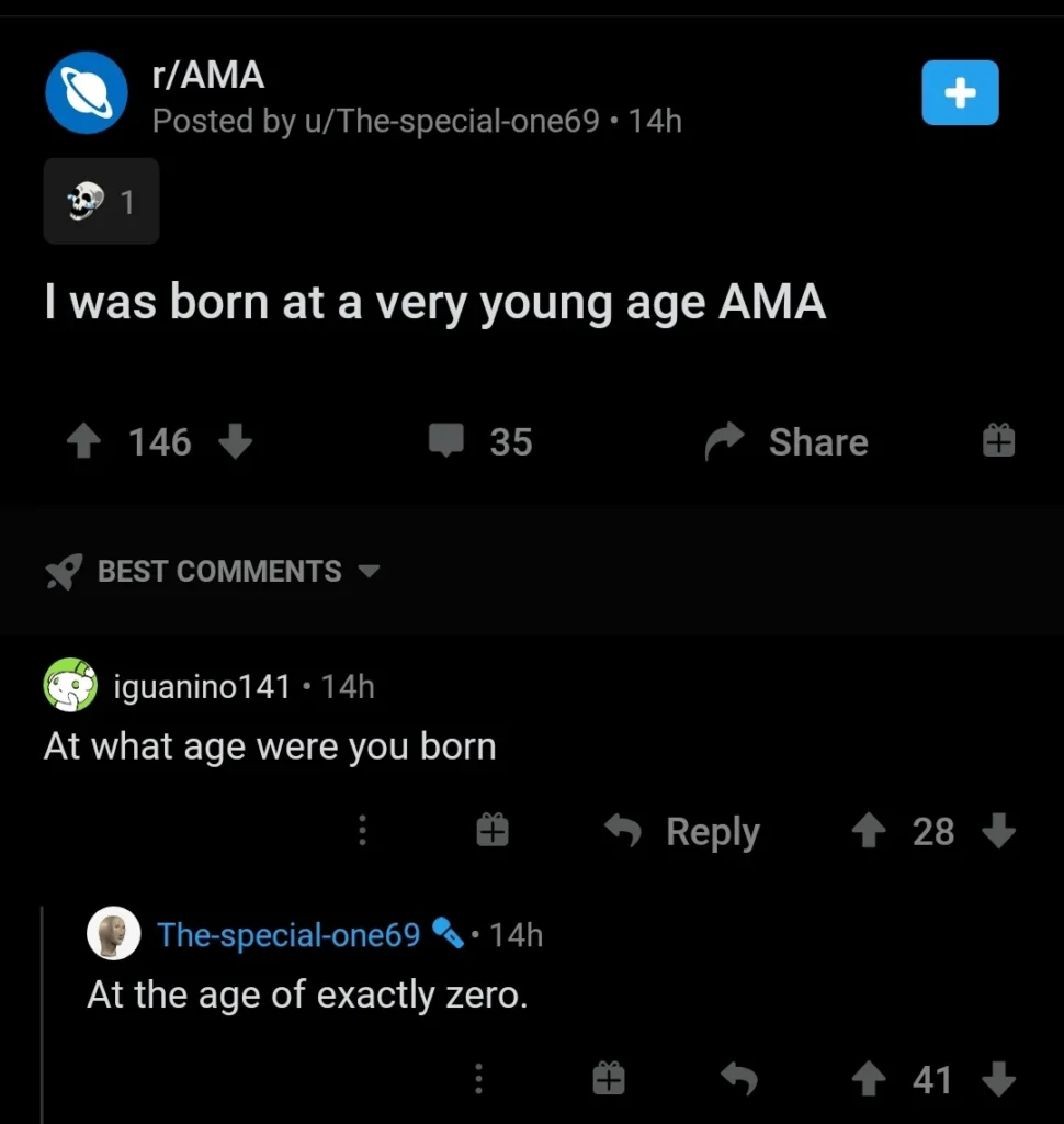 I Was Born at a Very Young Age Meme — Viral Meaning & Best Examples