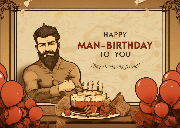 Masculine Ways to Say Happy Birthday in Text, Cards & Captions